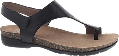 

Женские босоножки Dansko Reece Toe Loop Sandal Black Waxy Burnished 40