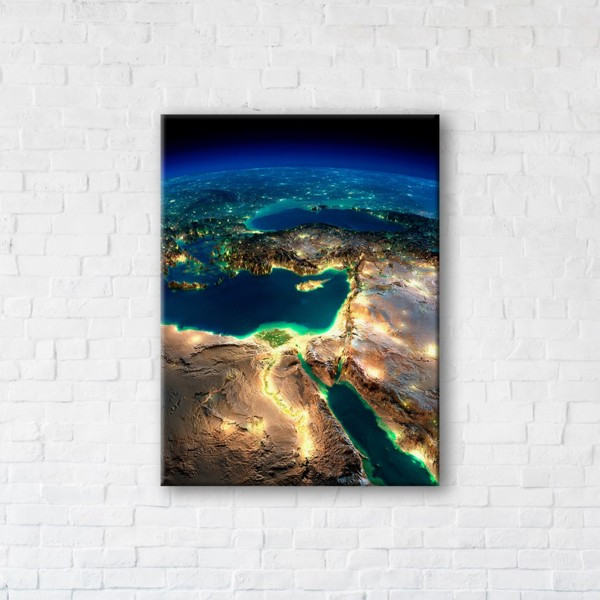 

Картина на холсте прямоугольная I-Art Middle East 110x145см