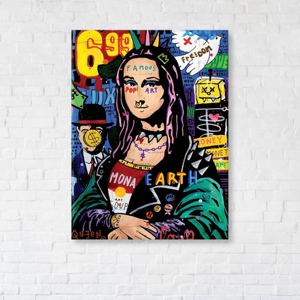 

Картина на холсте прямоугольная I-Art Space Mona Lisa 45x60см