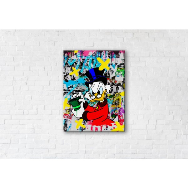 

Картина на холсте прямоугольная I-Art Money is Power 50x65см