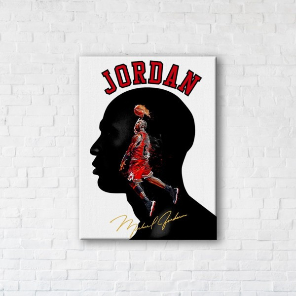 

Картина на холсте прямоугольная I-Art Jordan 50x65см