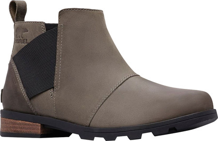 

Женские ботильоны Sorel Emelie Chelsea Bootie Quarry/Black Waterproof Leather 39
