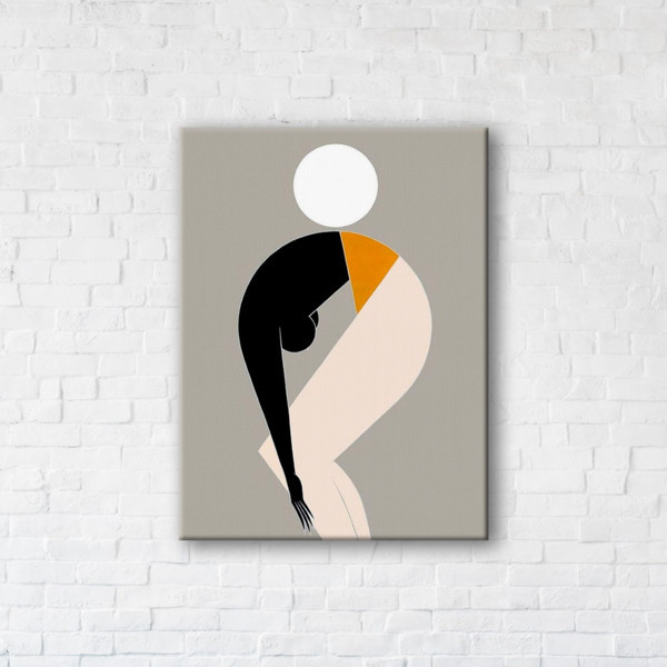 

Картина на холсте прямоугольная I-Art Suns woman 50x65см