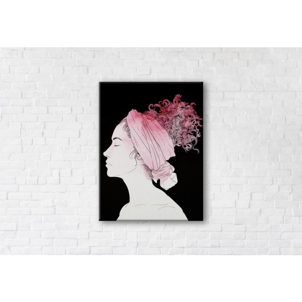 

Картина на холсте прямоугольная I-Art Silence 50x65см
