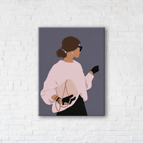 

Картина на холсте прямоугольная I-Art Grace 45x60см