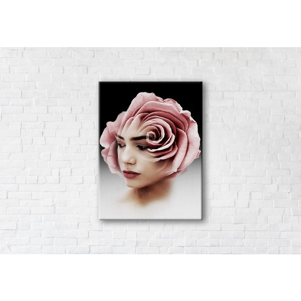 

Картина на холсте прямоугольная I-Art Rose 75x100см