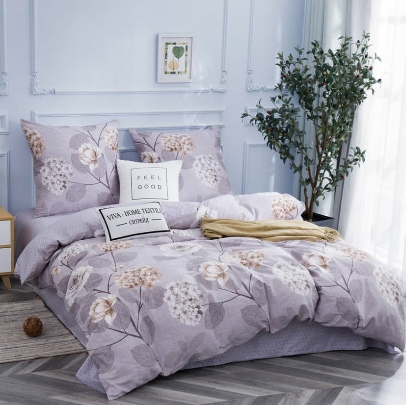 

Пододеяльник MirSon Бязь Premium 17-0273 Plantain 110x140 см