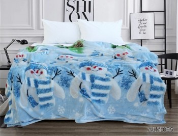 

Плед велсофт (микрофибра) TAG tekstil ALM-065 200х220