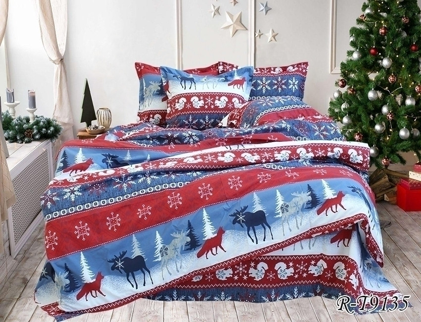 

Полуторный комплект постельного белья TAG tekstil R-T9135