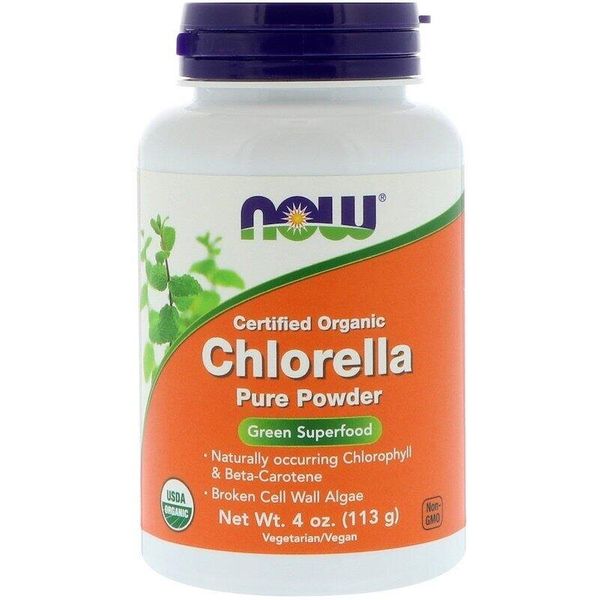 

Хлорела Chlorella Now Foods органік 113 г (NF697)