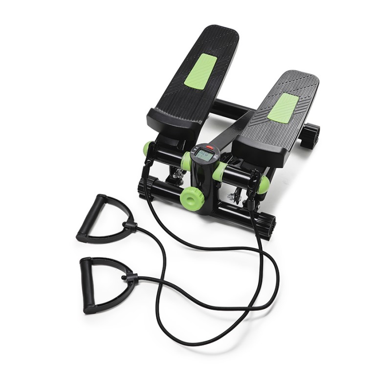 

Мини-степпер с эспандерами 4Fizjo Black/Green, код: 4fj0212