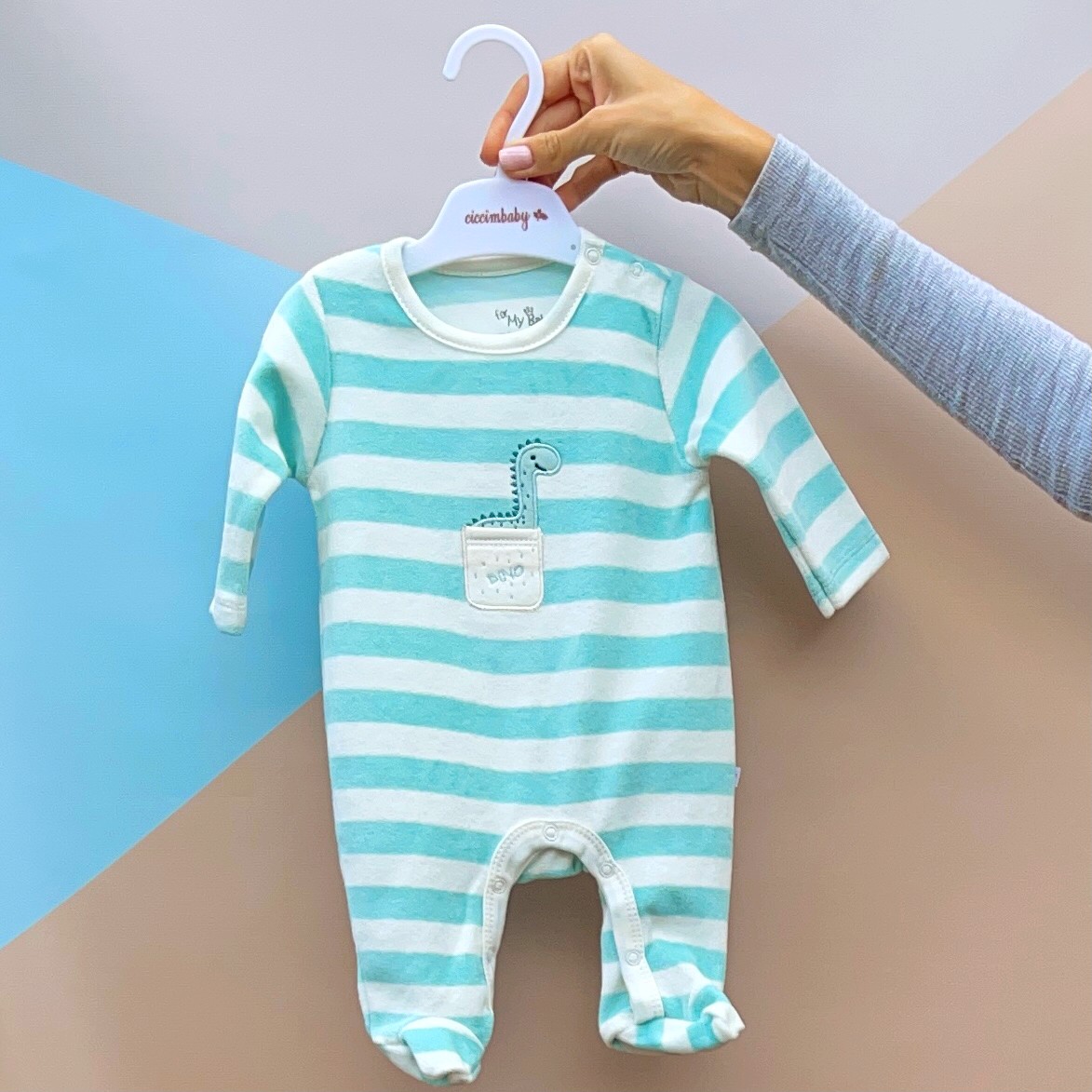 

Махворый человечек My Baby Дино, 50 см