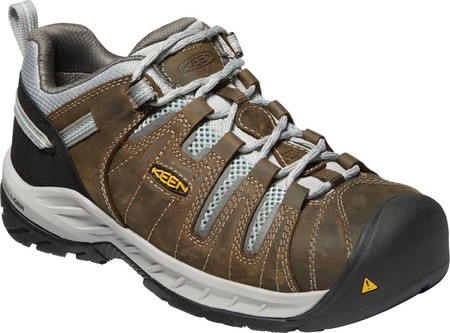 

Женские кроссовки KEEN Utility Flint II Steel Toe Work Shoe Cascade Brown/Surf Spray Leather/Mesh 37
