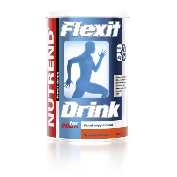 

Підтримка здоров'я суглобів Flexit Drink Nutrend апельсин 400 г (NTD003)