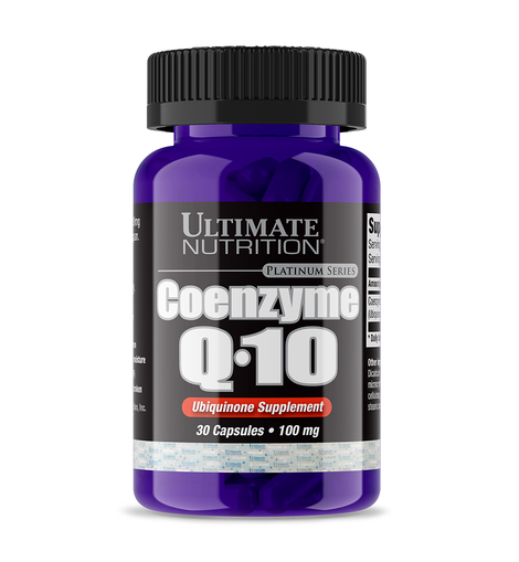 

Коензим Q10 Coenzyme Q10 Ultimate Nutrition 100 мг 30 капсул (ULN012)