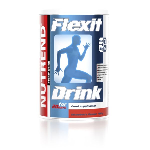 

Підтримка здоров'я суглобів Flexit Drink Nutrend полуниця 400 г (NTD005)