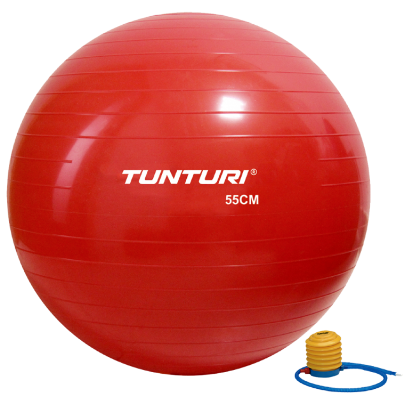 

Фитбол Tunturi Gymball 55 cm, красный, код: 14TUSFU281-S25