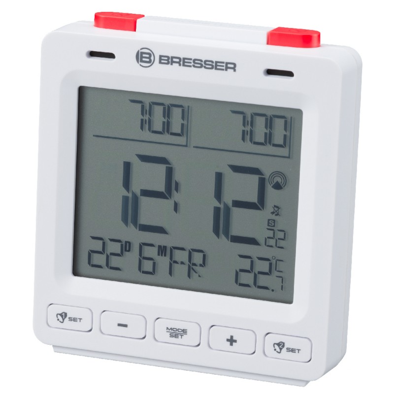 

Часы настольные Bresser MyTime Easy II RC White , код: 928633-SVA