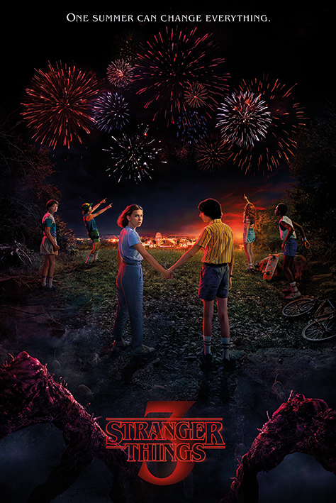 Stranger Things 4 FAN-POSTER (Based on 1,2,3 poster's)  Лучшие фильмы  ужасов, Фанатка, Очень странные дела