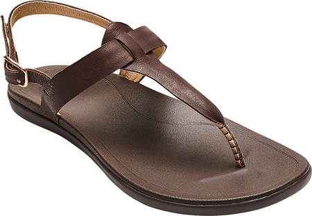 

Женские сандалии OluKai Ekekeu Thong Sandal Kona Coffee/Kona Coffee Full Grain Leather 36