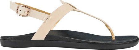 

Женские сандалии OluKai Ekekeu Thong Sandal Tapa/Black Full Grain Leather 38