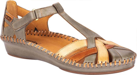 

Женские сандалии Pikolinos Puerto Vallarta T Strap Wedge Sandal 655-0732C5 Sage Calfskin 41