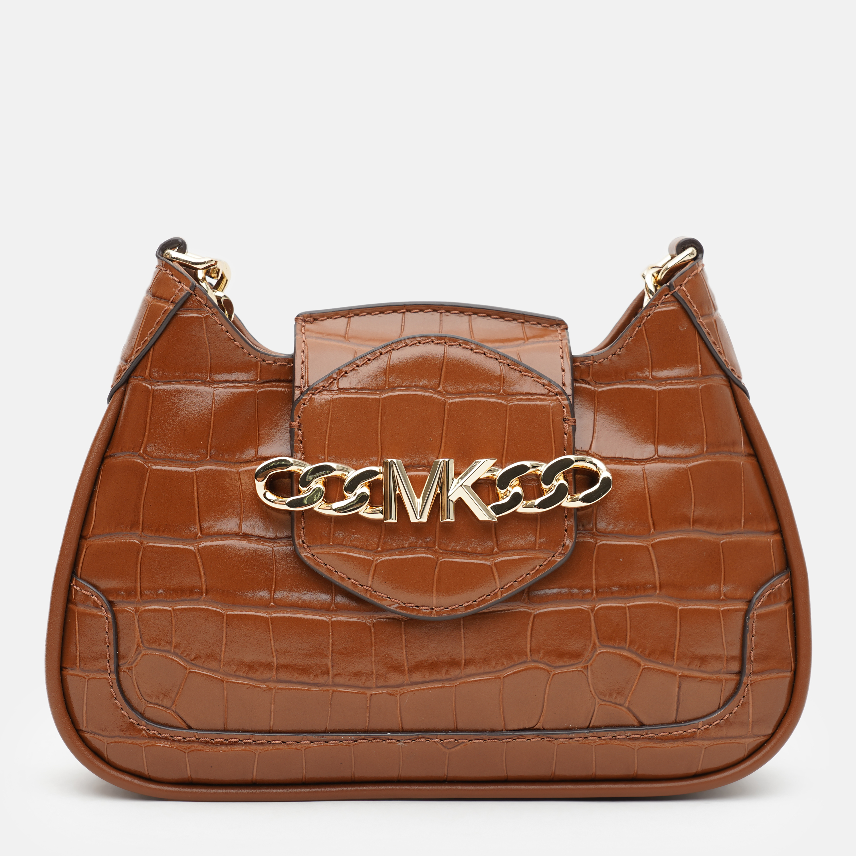 

Женская кожаная сумка Michael Kors Wythe 32F1G2HC0E-219 Chestnut
