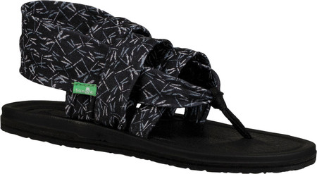 

Женские сандалии Sanuk Yoga Sling 3 Prints Thong Sandal Black Dragonfly Canvas 37