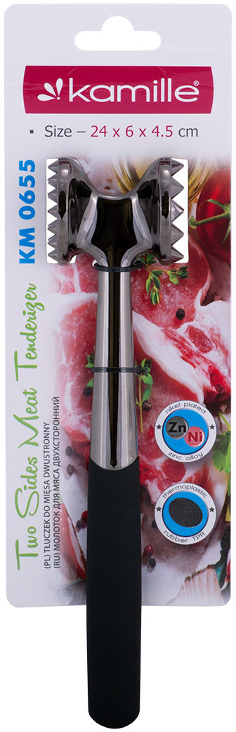 

Молоток для мяса Kamille 24х6х4.5 см (KM-0655)