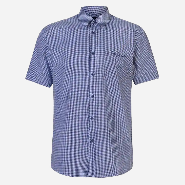 

Рубашка Pierre Cardin 557134-90  Nvy/Wht Gingham, Рубашка Pierre Cardin 557134-90 L Nvy/Wht Gingham
