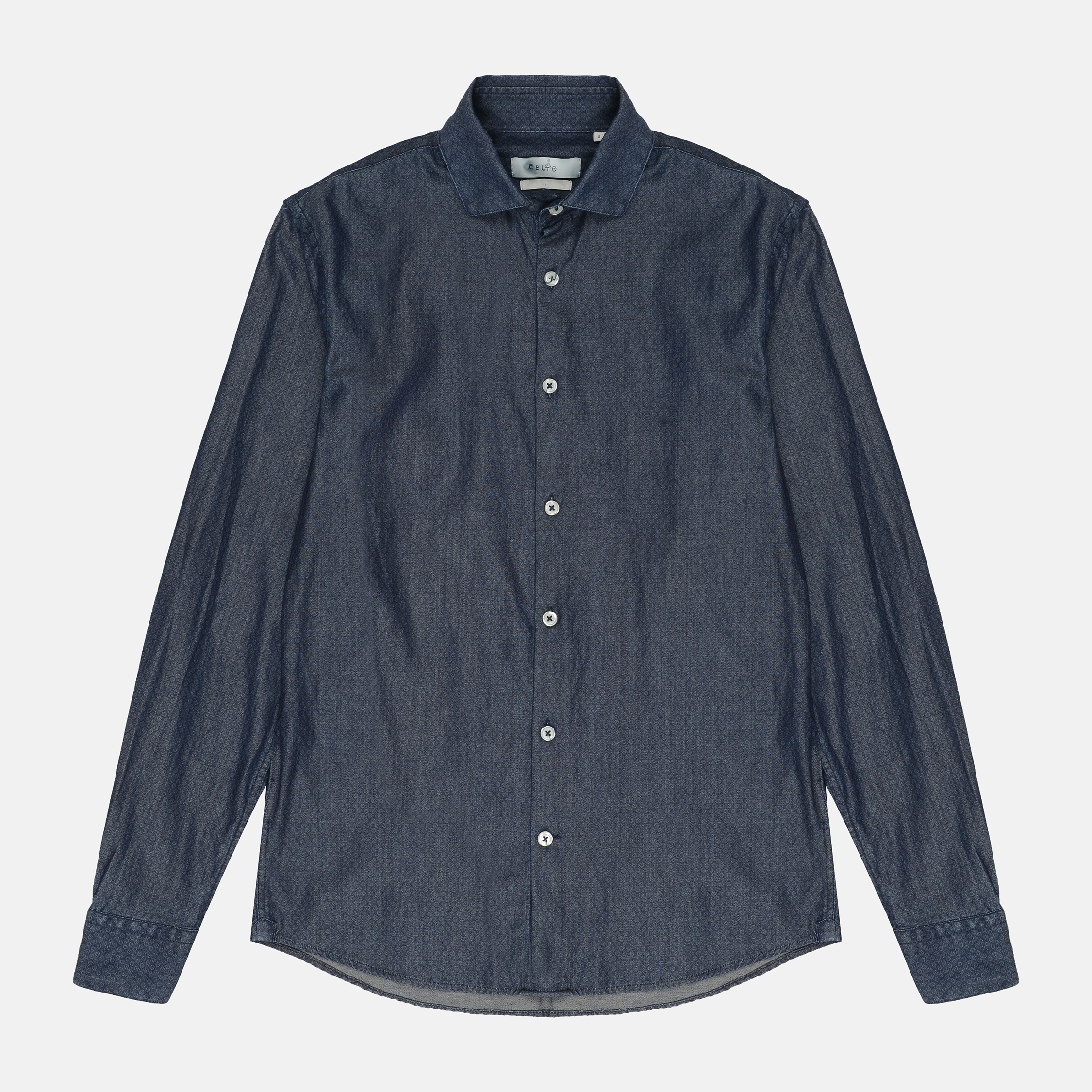 

Рубашка Celio Afafleur 60028878 S Синяя