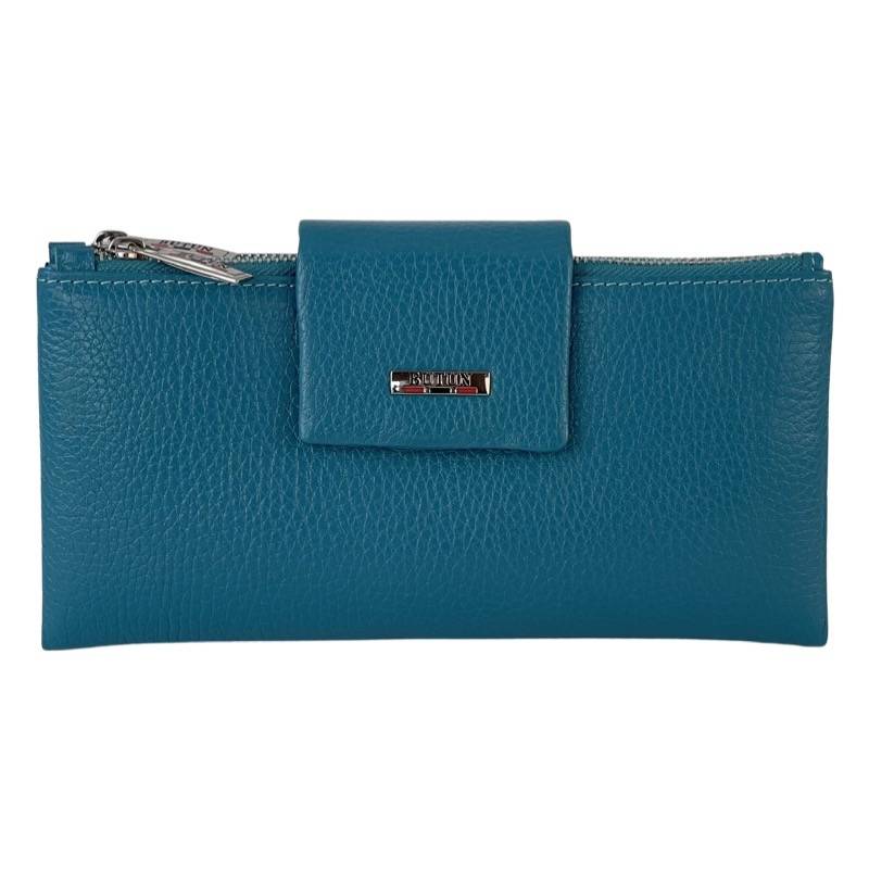 

Кошелек женский кожаный Butun 507-004 050 бирюзовый, бирюзовый