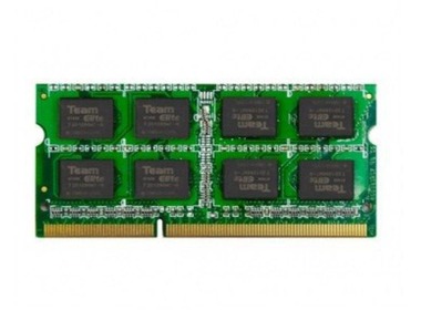 

Оперативная память TEAM 4096Mб SODIMM DDR3 1333МГц (TED34G1333C9-S01)