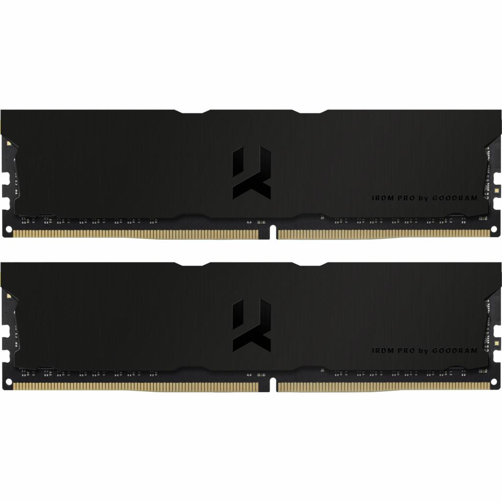 

Оперативная память GOODRAM 16 GB (2x8GB) DDR4 3600 MHz Iridium Pro Deep Black (IRP-K3600D4V64L18S/16GDC)
