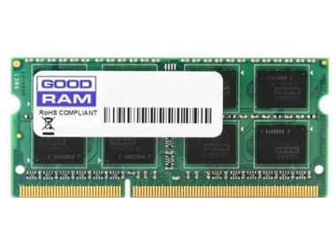 

Оперативная память GOODRAM 4 GB SO-DIMM DDR3 1600 MHz (GR1600S364L11S/4G)