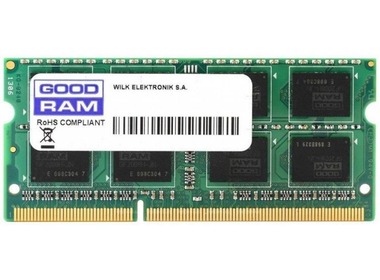 

Оперативная память GOODRAM 4Gb SO-DIMM DDR4 2400MHz (GR2400S464L17S/4G)