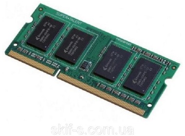 

Оперативная память GOODRAM 4 GB SO-DIMM DDR3 1333 MHz (GR1333S364L9S/4G)