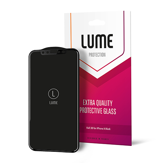 

LUME Protection Full 3D защитное стекло для iPhone 13 Pro Max (Франция) Black