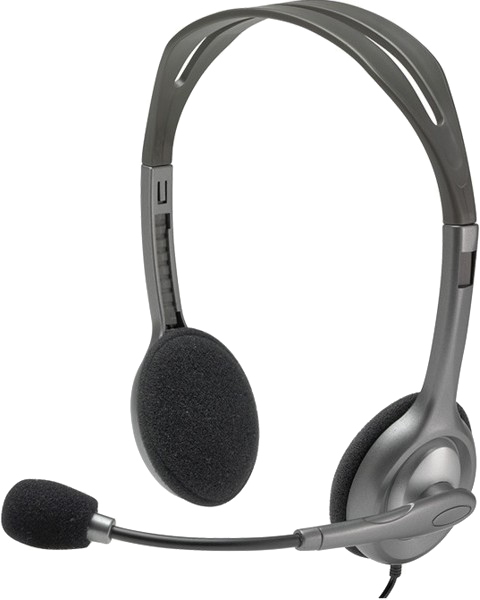 

Наушники Logitech H111 Gray Silver (101517)