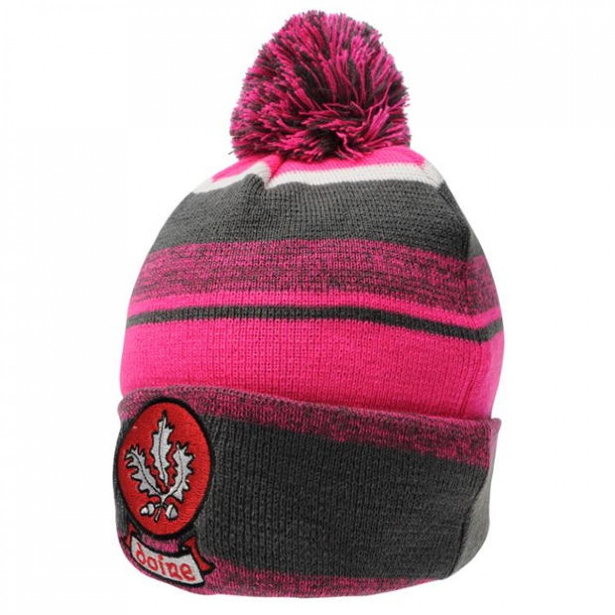 

Головной убор Official GAA Beanie Hat Charcoal/Pink, Женский