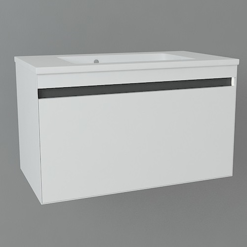 

Тумба 60 з раковиною DEVIT 0W20120W UP, білий