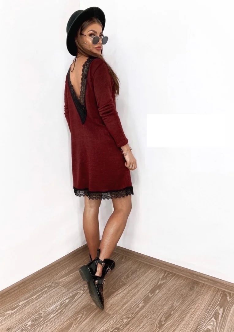 

Fashions • Платье Gwendoline Fashions 42-44 марсала (845-фг)