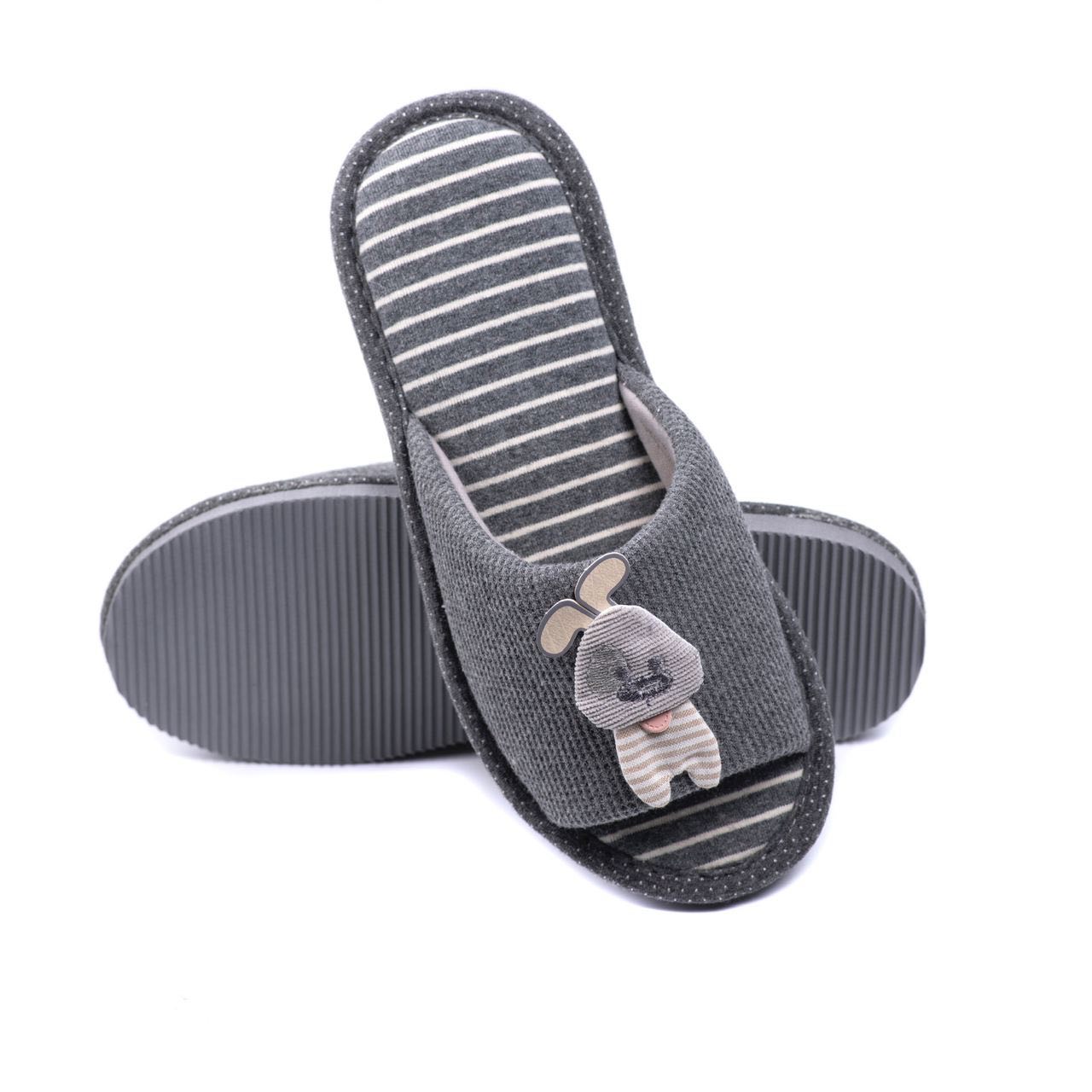 

Капці домашні жіночі HS-VL Gray rabbit TWINS 4581 38-39 сірий