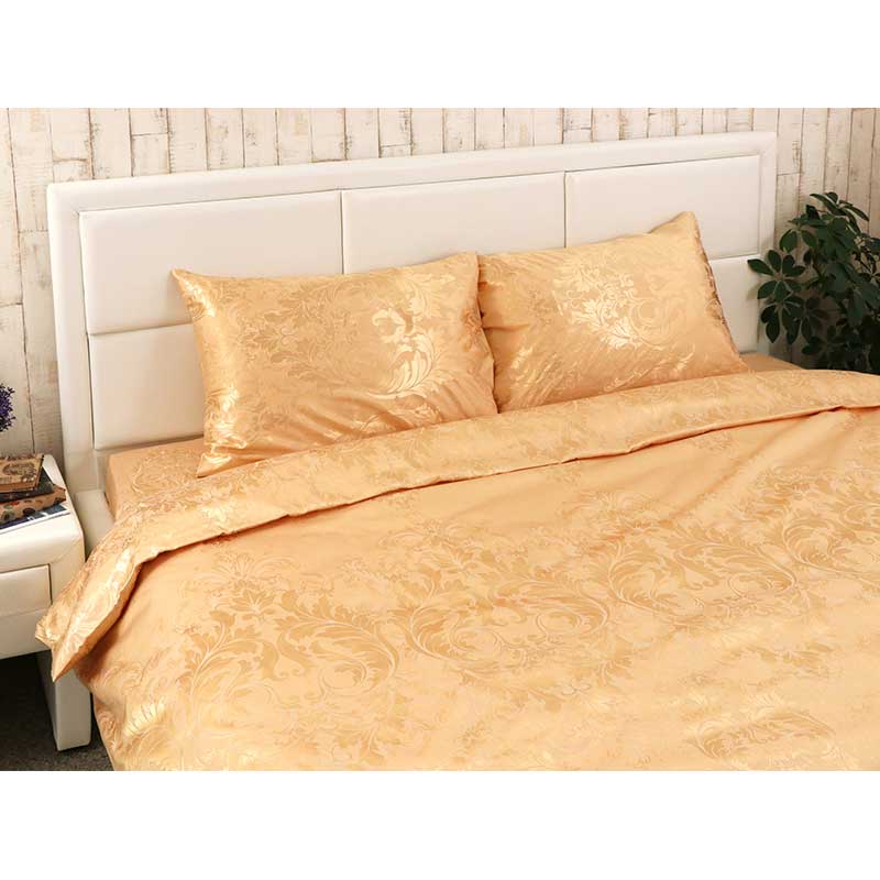 

Комплект постельного белья Руно двуспальный сатин-жаккард арт.655.137АЖ_Золото