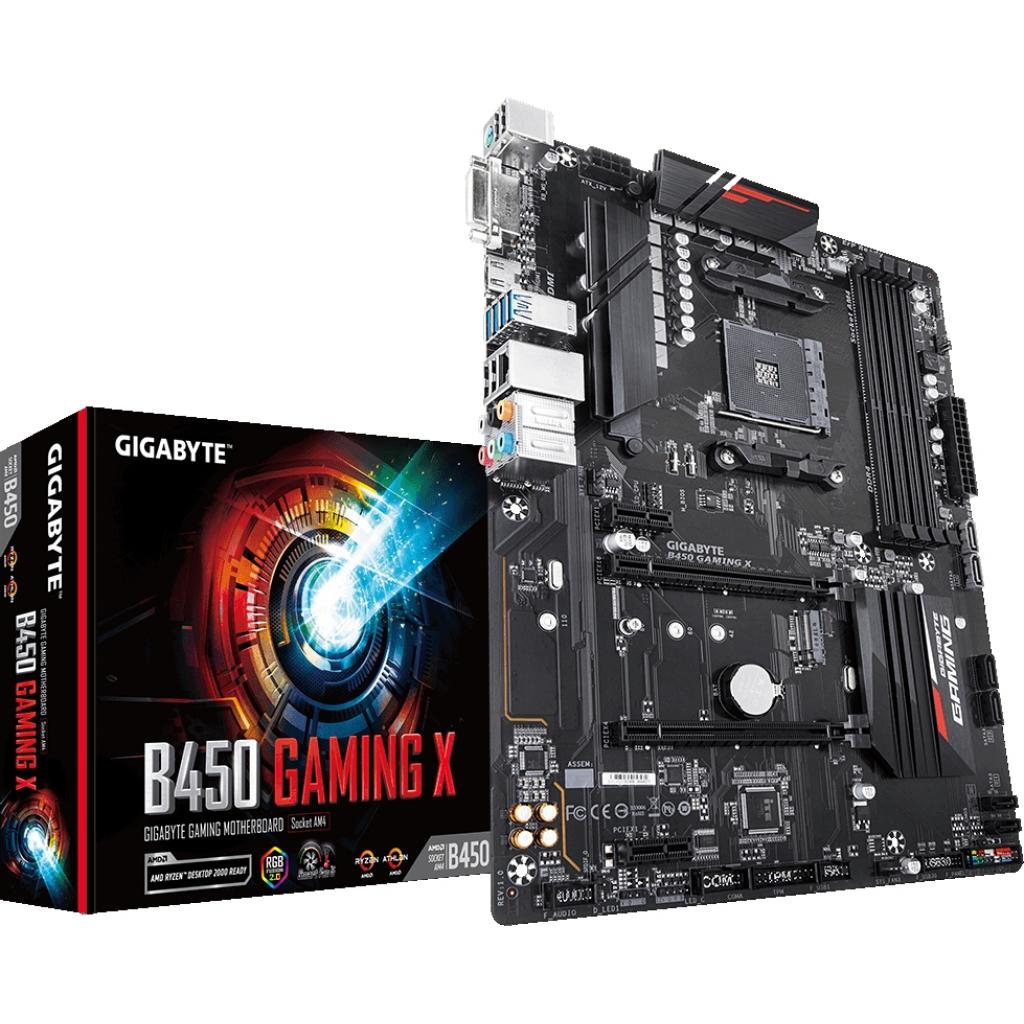 

Материнская плата Gigabyte B450 GAMING X