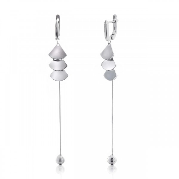 

Серебряные серьги Silver925 5.98 гр