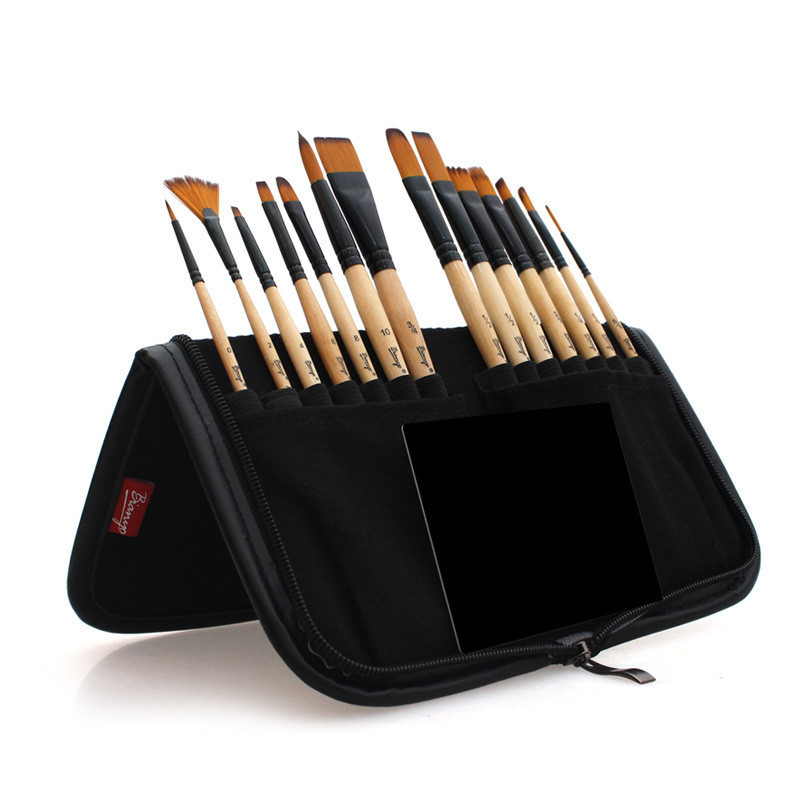 

Набор профессиональных кистей Artist Brush в пенале холдере 14 шт
