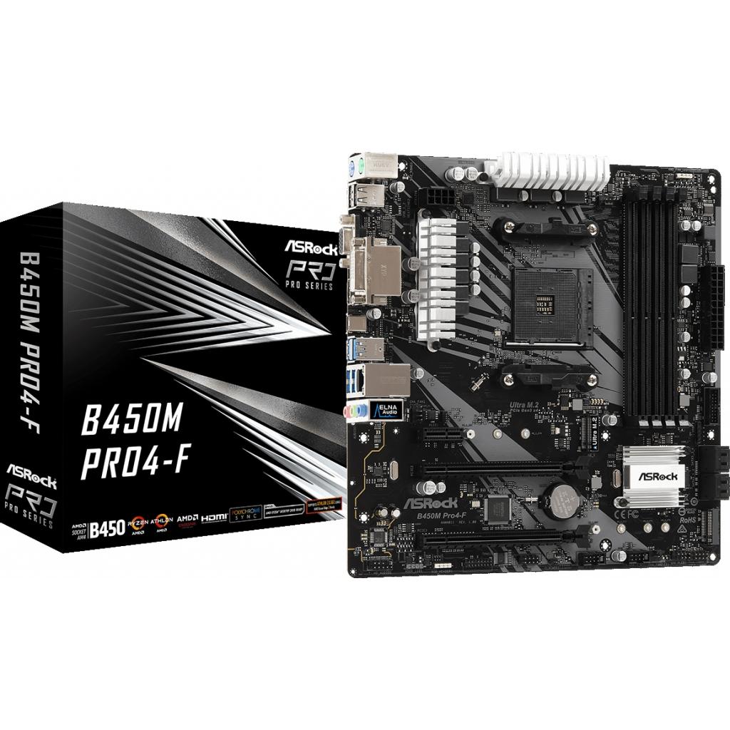 

Материнская плата ASRock B450M Pro4-F