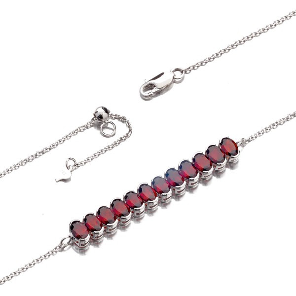 

Серебряный браслет Silver925 с аметистом 11.78 гр