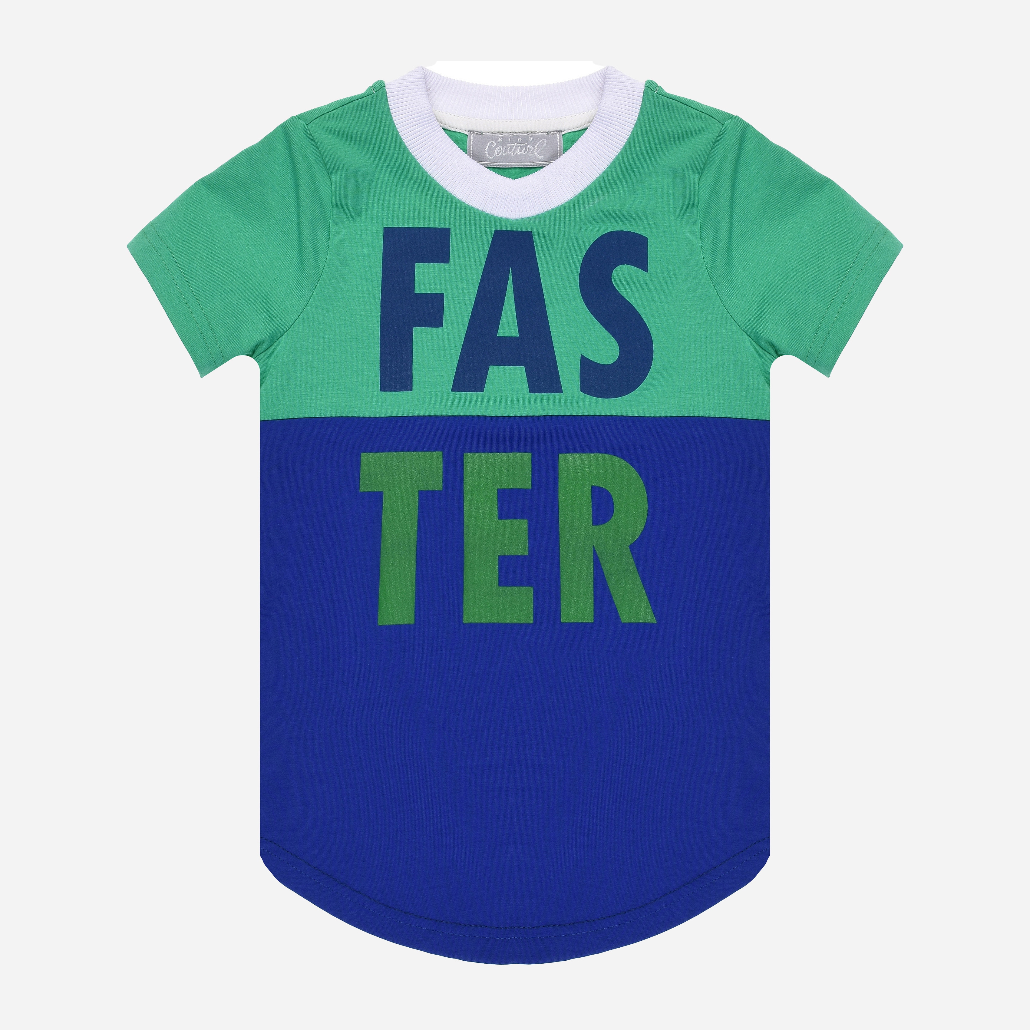 

Футболка KidsCouture 90583768 128 см Электрик